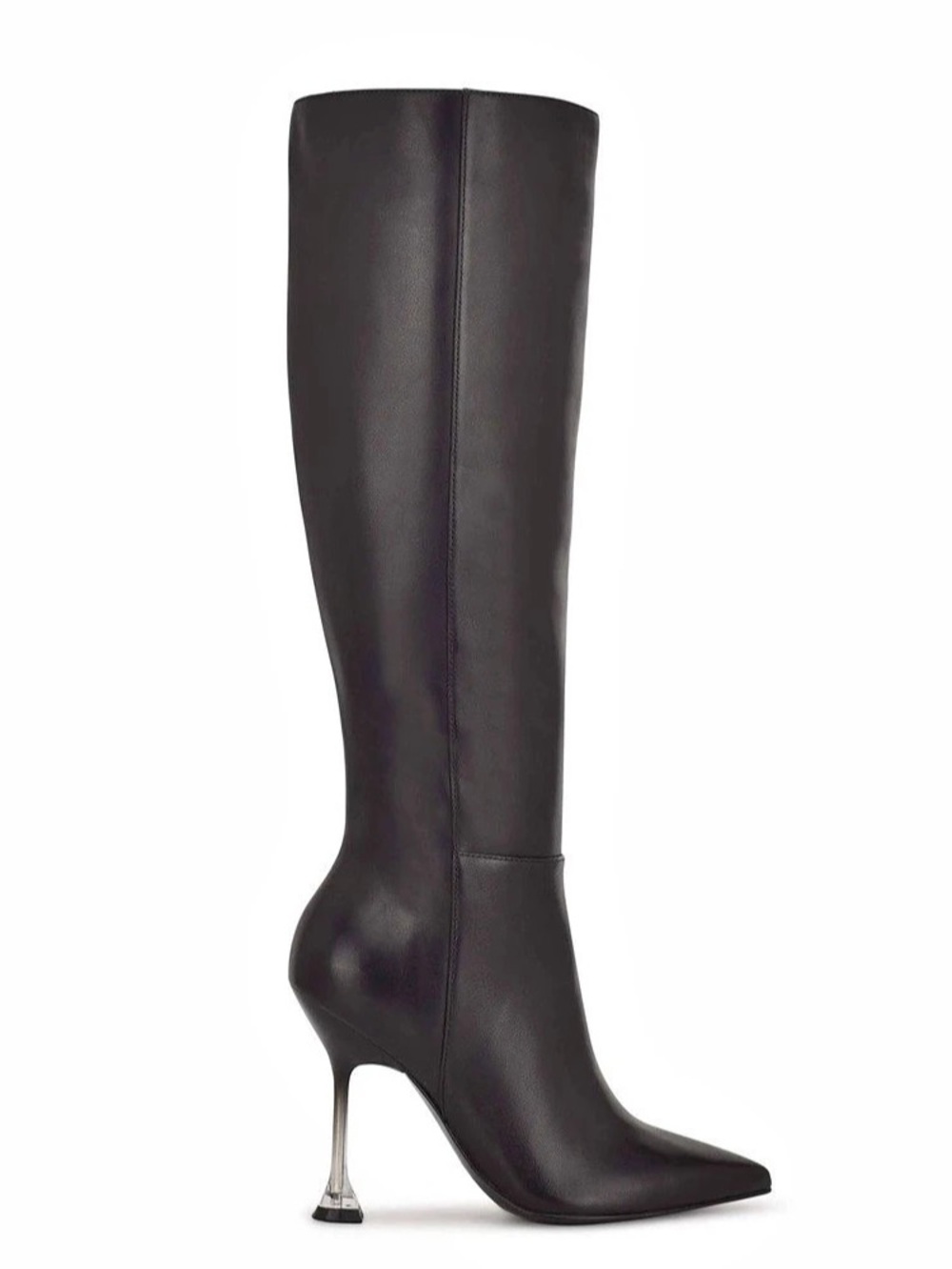 Nine West Talya Knee High Boots Black Pointed-Toe